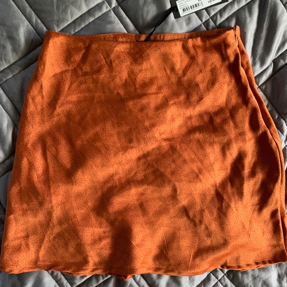 CottonOn satin bias skirt